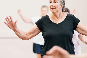 dancing group